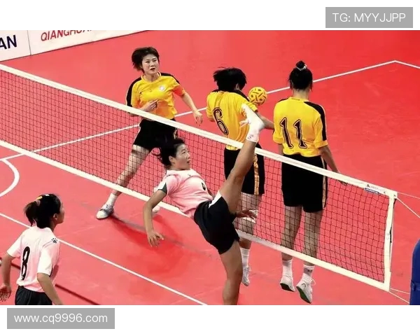 世界藤球锦标赛空中翻转的力学美感